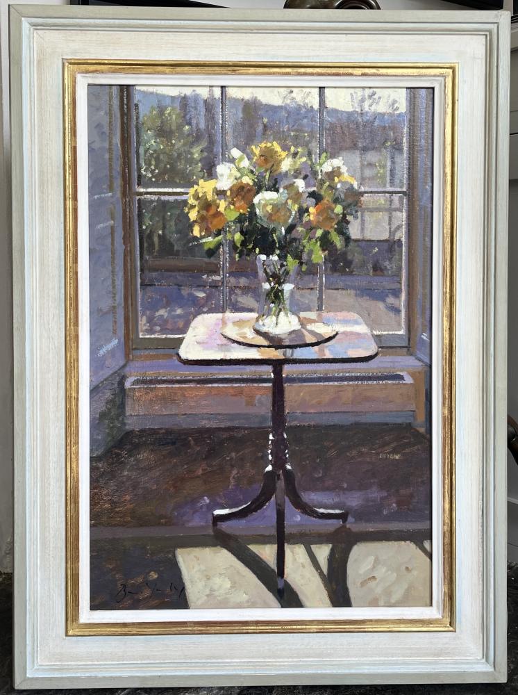 Bruce Yardley White & Yellow Arrangement