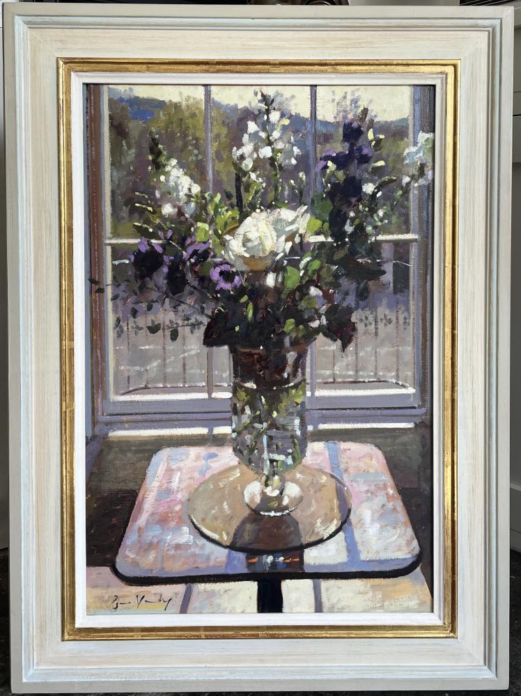 Bruce Yardley Mixed Flowers in the Window