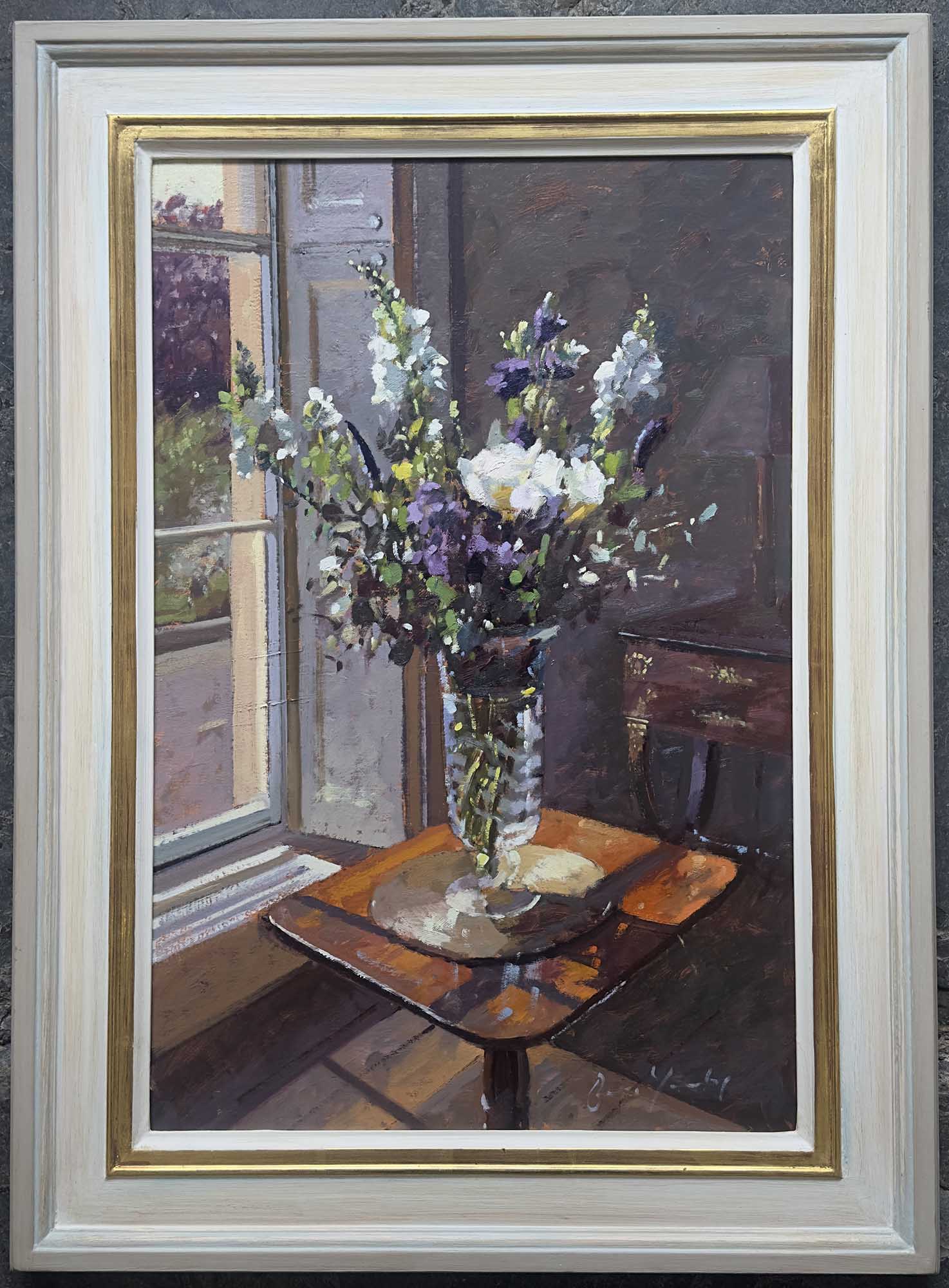 Yardley, Bruce White & Mauve Arrangement