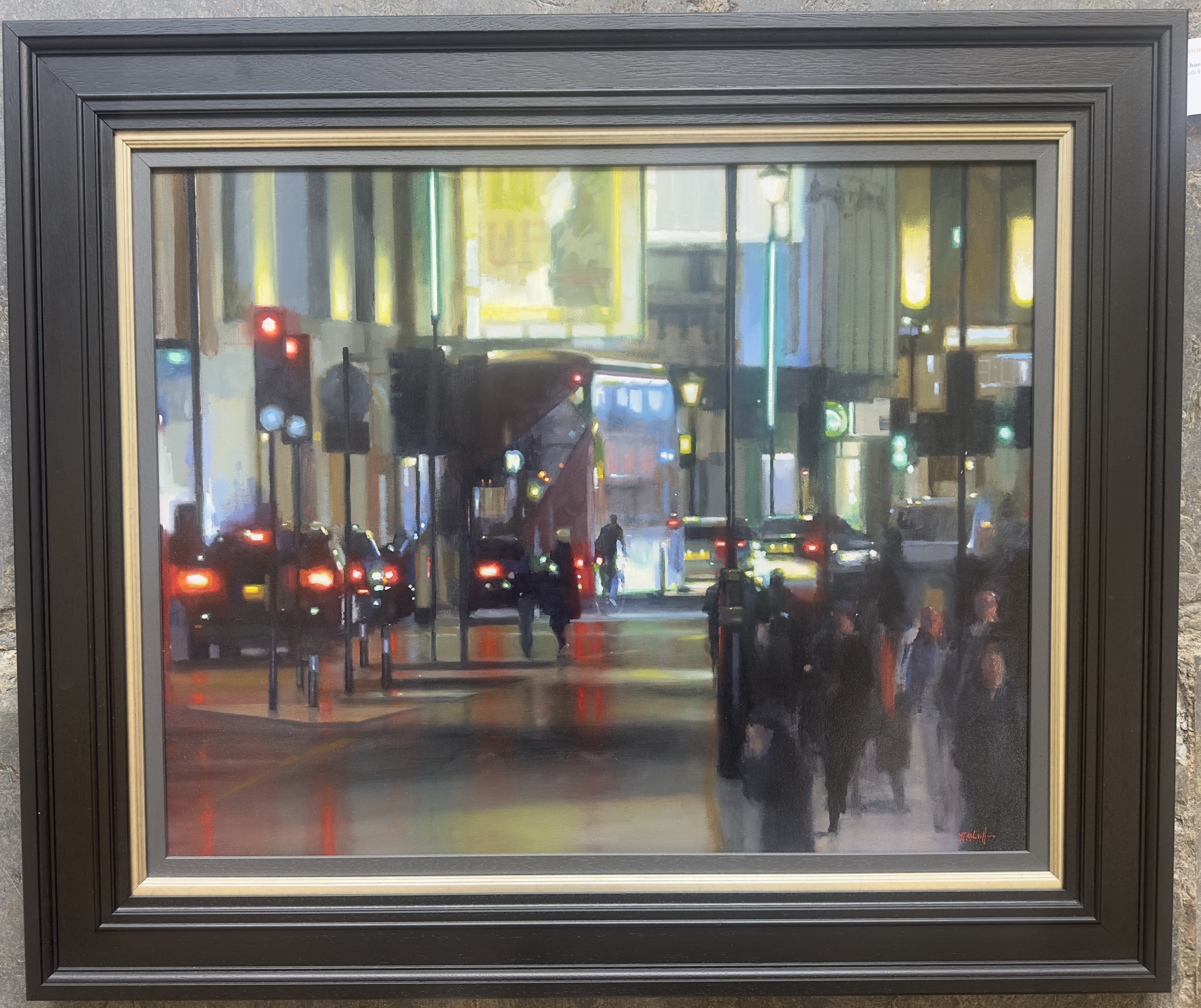 Michael John Ashcroft ROI MAFA Rush Hour, Regent Street, London