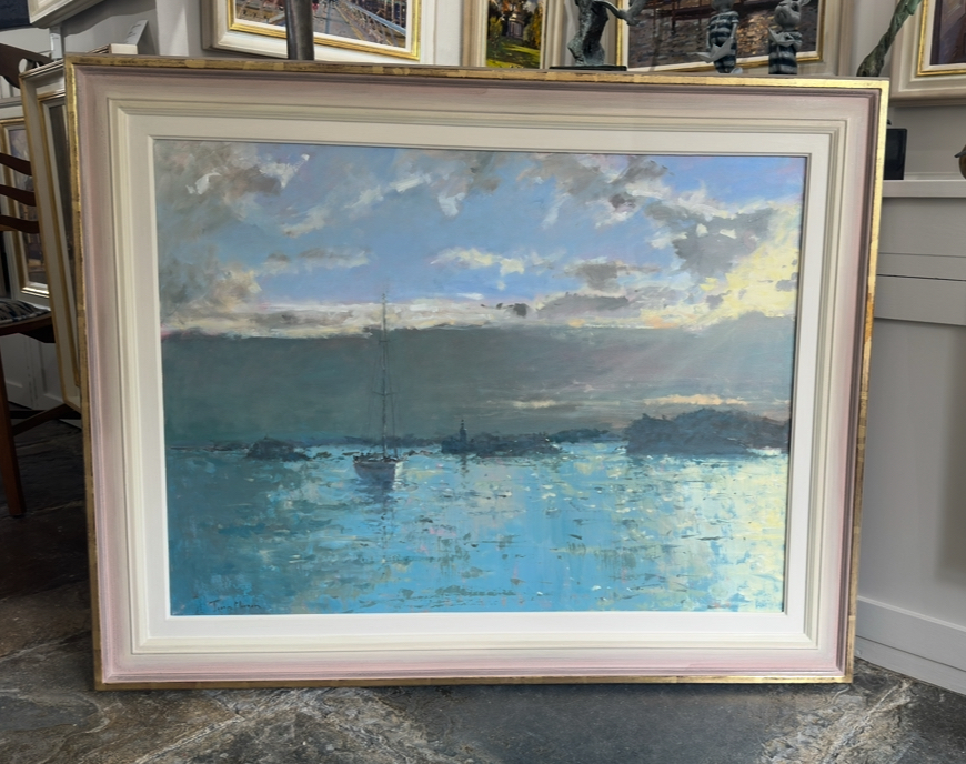 Unique Pre-loved Works of Art Tina Morgan - Scottish Coastline