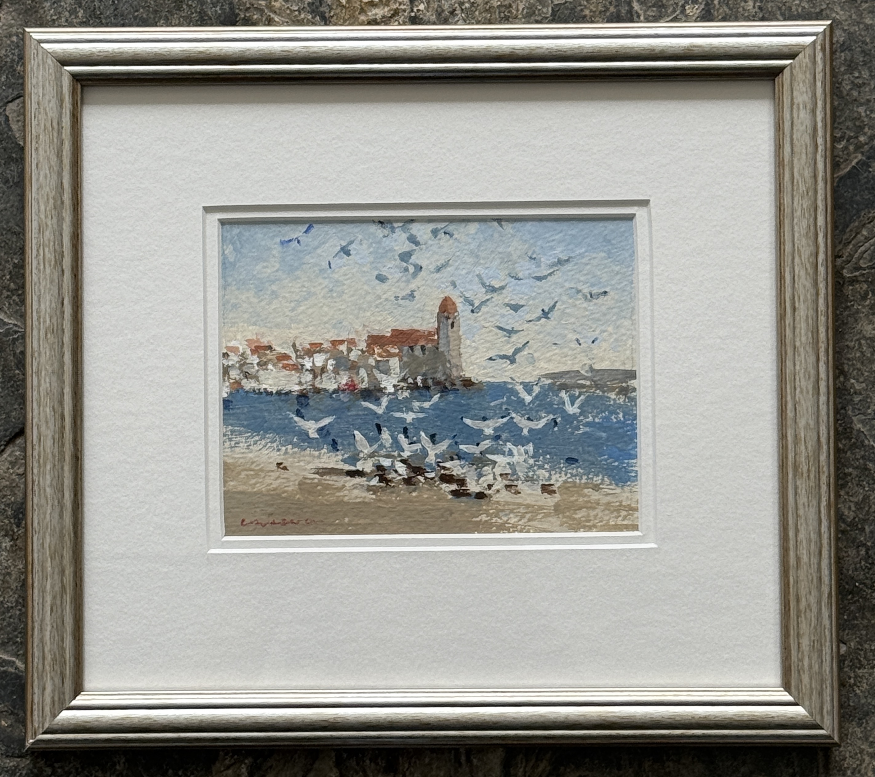 Laurence Fish Gulls at Collioure