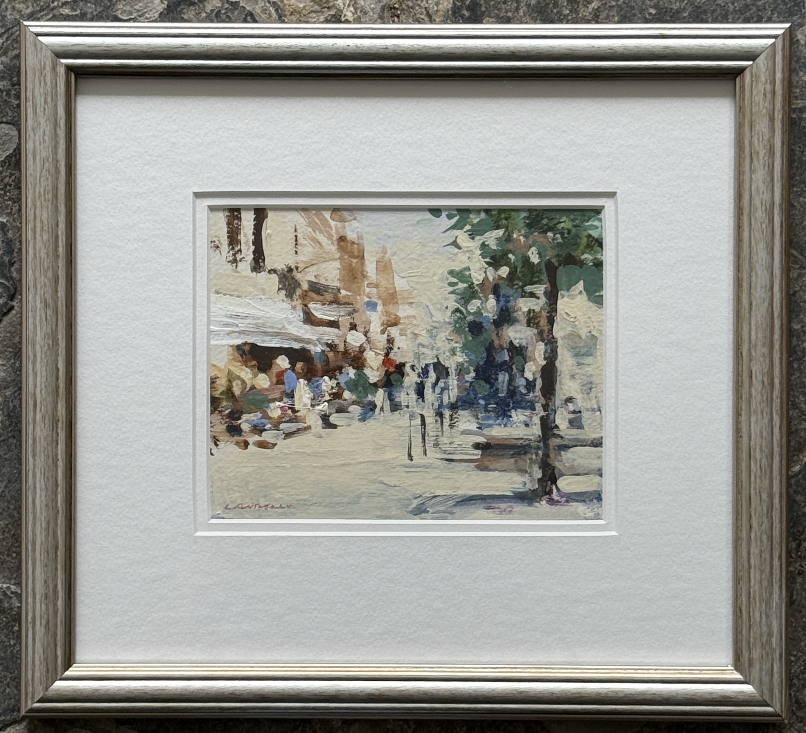 Laurence Fish Street Scene, Aix-en-Provence