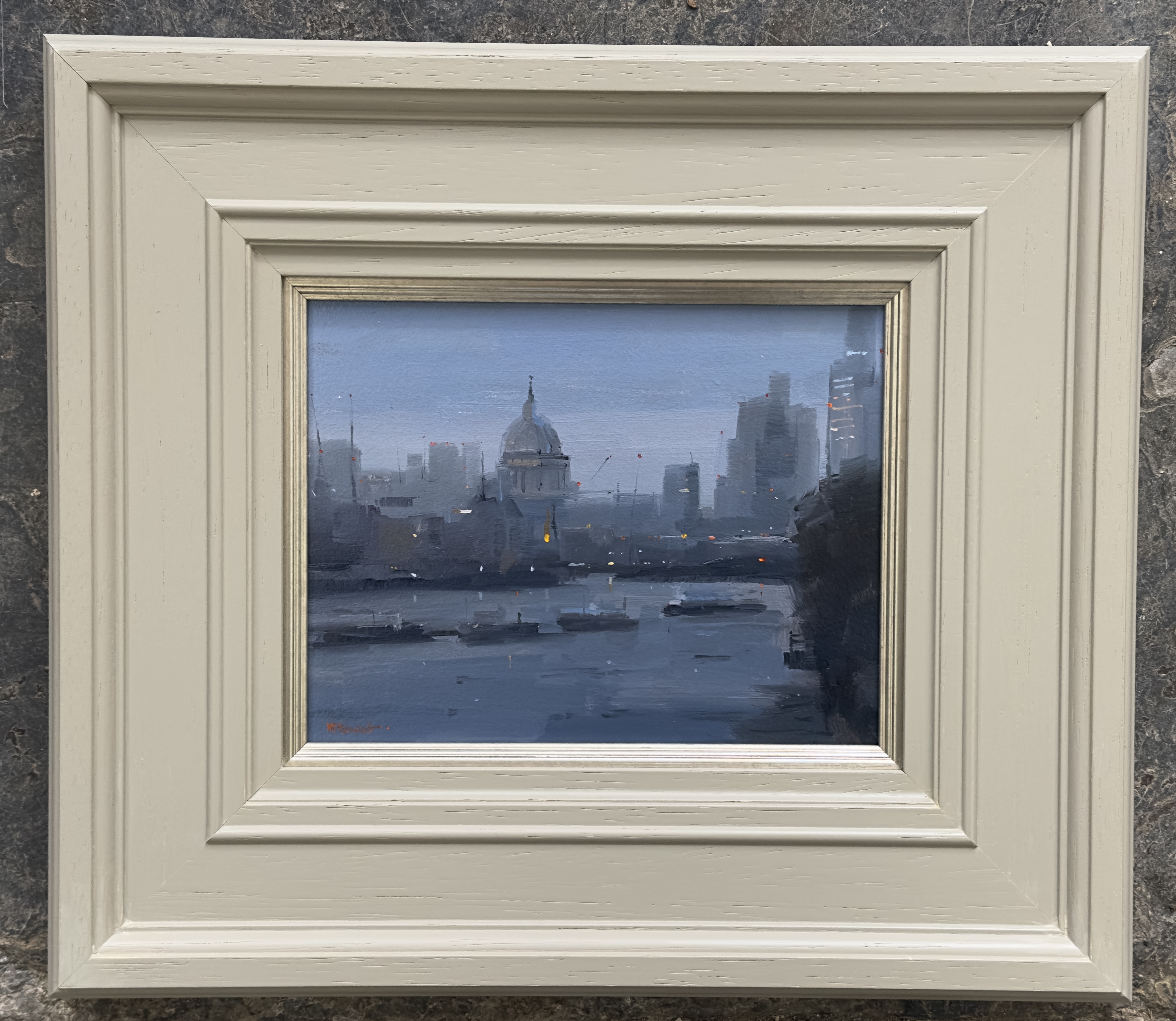 Michael John Ashcroft ROI MAFA St Paul's, Dusk, London