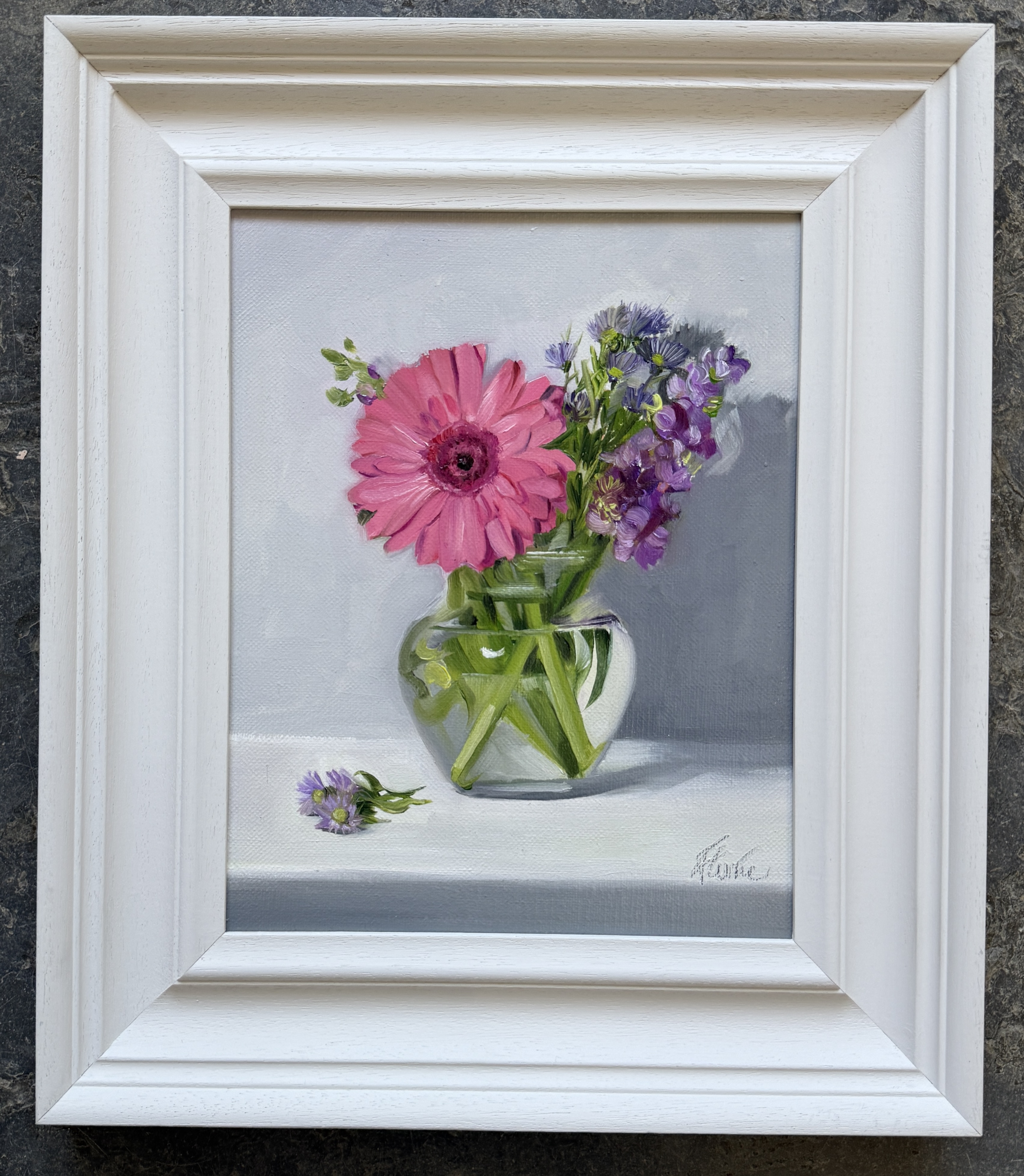 Francesca Currie RBSA Pink & Purple Display
