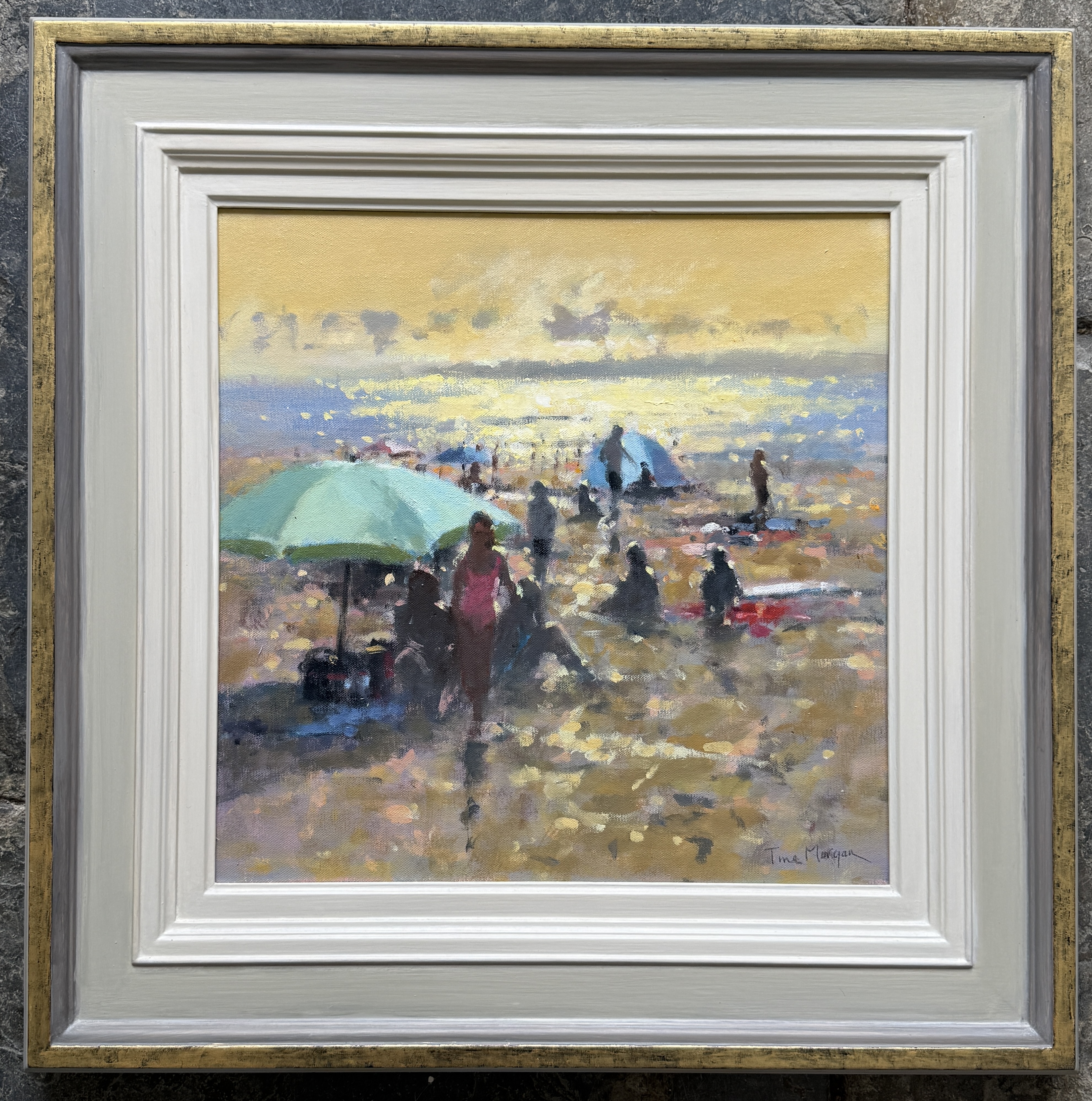 Tina Morgan SWA Blue Beach Tent