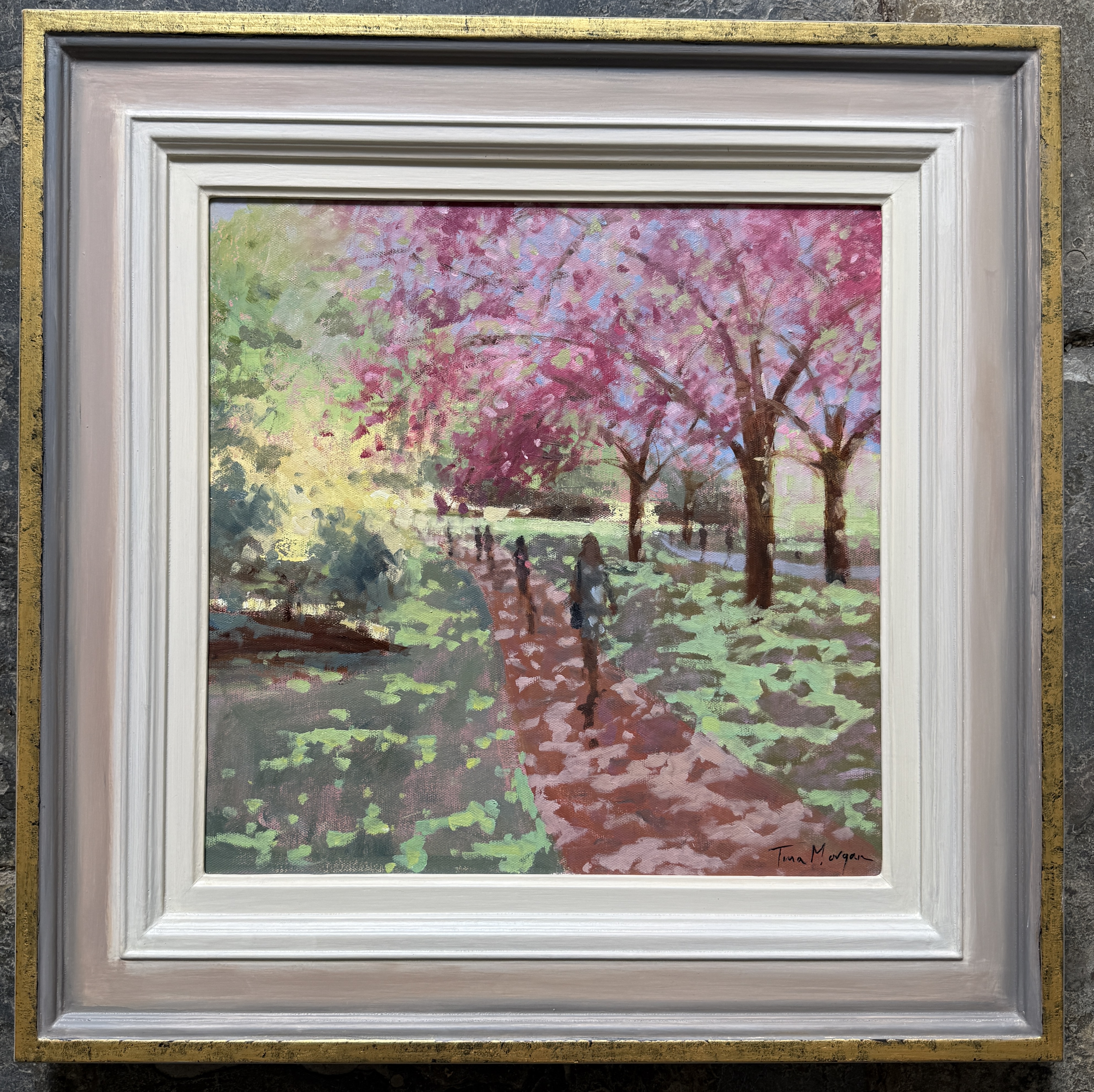 Tina Morgan SWA A Walk in Regents Park, London