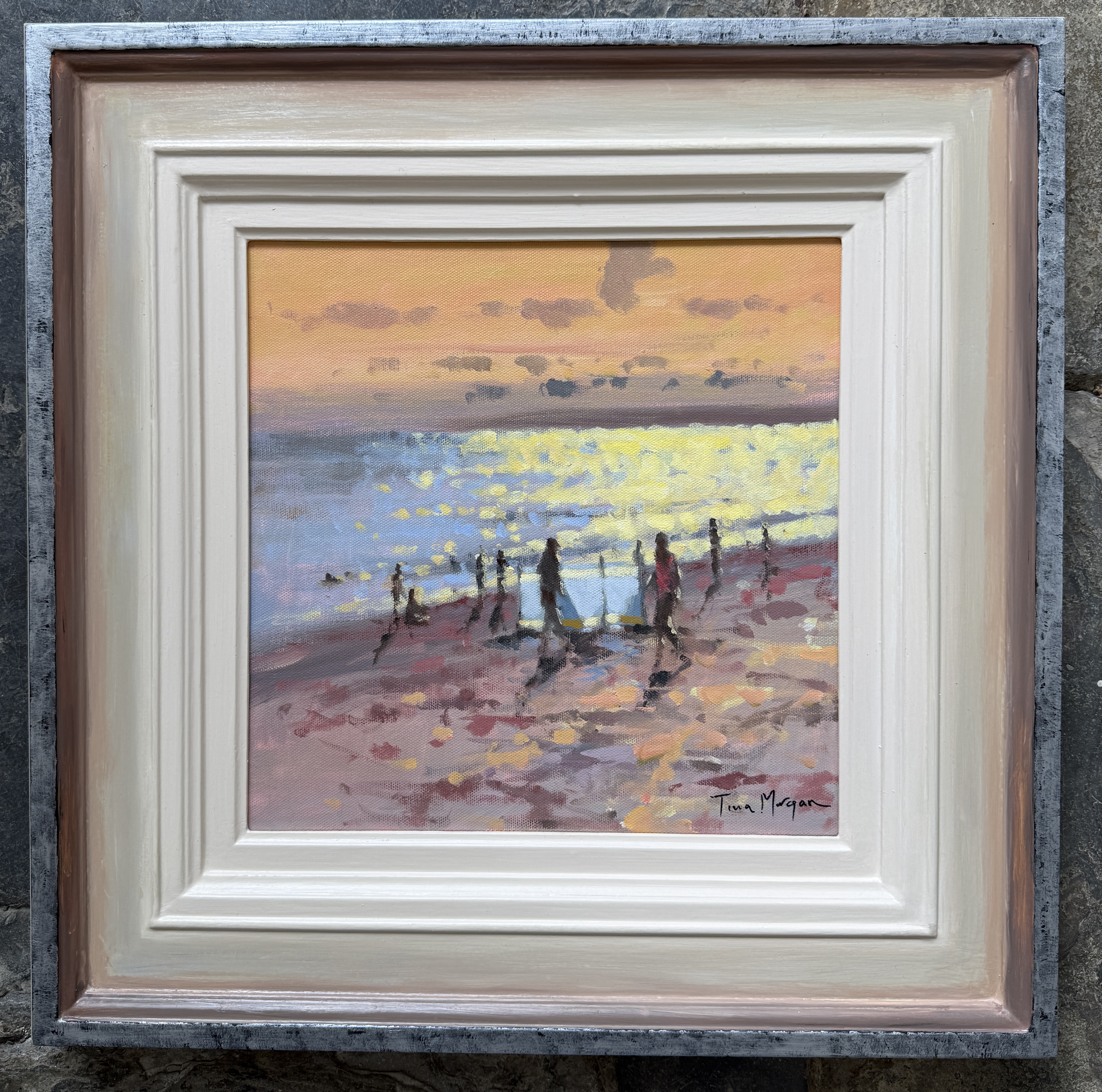 Tina Morgan SWA Beach Fun at Sunset